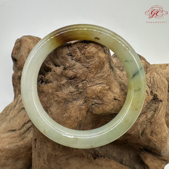 【肌容雪】天然緬甸A貨正冰福祿壽喜翡翠圓條手鐲 編號401(鐲圍54mm #17號) 【肌容雪】天然緬甸A貨正冰福祿壽喜翡翠圓條手鐲 編號401(鐲圍54mm #17號)