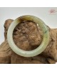 【肌容雪】天然緬甸A貨正冰福祿壽喜翡翠圓條手鐲 編號401(鐲圍54mm #17號) 【肌容雪】天然緬甸A貨正冰福祿壽喜翡翠圓條手鐲 編號401(鐲圍54mm #17號)