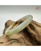 【肌容雪】天然緬甸A貨正冰福祿壽喜翡翠圓條手鐲 編號401(鐲圍54mm #17號) 【肌容雪】天然緬甸A貨正冰福祿壽喜翡翠圓條手鐲 編號401(鐲圍54mm #17號)