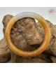 【肌容雪】天然緬甸A貨紫底黃翡翠圓條手鐲 編號420(鐲圍55.4mm#17.5號) 【肌容雪】天然緬甸A貨紫底黃翡翠圓條手鐲 編號420(鐲圍55.4mm#17.5號)