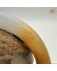 【肌容雪】天然緬甸A貨紫底黃翡翠圓條手鐲 編號420(鐲圍55.4mm#17.5號) 【肌容雪】天然緬甸A貨紫底黃翡翠圓條手鐲 編號420(鐲圍55.4mm#17.5號)