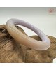 【肌容雪】天然緬甸A貨粉底黃翡翠圓條手鐲 編號431(鐲圍54.7mm#17號) 【肌容雪】天然緬甸A貨粉底黃翡翠圓條手鐲 編號431(鐲圍54.7mm#17號)