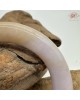 【肌容雪】天然緬甸A貨粉底黃翡翠圓條手鐲 編號431(鐲圍54.7mm#17號) 【肌容雪】天然緬甸A貨粉底黃翡翠圓條手鐲 編號431(鐲圍54.7mm#17號)