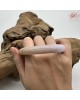【肌容雪】天然緬甸A貨粉底黃翡翠圓條手鐲 編號431(鐲圍54.7mm#17號) 【肌容雪】天然緬甸A貨粉底黃翡翠圓條手鐲 編號431(鐲圍54.7mm#17號)