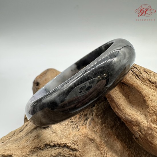 【肌容雪】天然緬甸A貨粉色烏雞翡翠平安鐲 編號432(鐲圍57.9mm#18號) 【肌容雪】天然緬甸A貨粉色烏雞翡翠平安鐲 編號432(鐲圍57.9mm#18號)