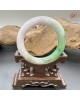 【肌容雪】天然緬甸A貨翡翠陽綠春彩圓條手鐲 編號433(鐲圍54.32mm#17號) 【肌容雪】天然緬甸A貨翡翠陽綠春彩圓條手鐲 編號433(鐲圍54.32mm#17號)