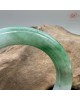【肌容雪】天然緬甸A貨翡翠陽綠春彩圓條手鐲 編號433(鐲圍54.32mm#17號) 【肌容雪】天然緬甸A貨翡翠陽綠春彩圓條手鐲 編號433(鐲圍54.32mm#17號)