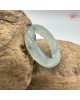 【肌容雪】天然緬甸A貨糯冰綠飄花戒圈 編號501(戒圍17.9mm#12號)
