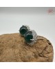 【肌容雪】天然緬甸A貨綠翡翠耳針 編號505