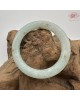 【肌容雪】天然緬甸A貨冰藍灑金翡翠圓條手鐲 編號525(鐲圍55.8mm#17.5號) 【肌容雪】天然緬甸A貨冰藍灑金翡翠圓條手鐲 編號525(鐲圍55.8mm#17.5號)