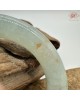 【肌容雪】天然緬甸A貨冰藍灑金翡翠圓條手鐲 編號525(鐲圍55.8mm#17.5號) 【肌容雪】天然緬甸A貨冰藍灑金翡翠圓條手鐲 編號525(鐲圍55.8mm#17.5號)