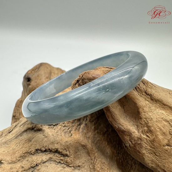 【肌容雪】天然緬甸A貨冰海藍翡翠正圈手鐲 編號562(鐲圍59.6mm#19號) 【肌容雪】天然緬甸A貨冰海藍翡翠正圈手鐲 編號562(鐲圍59.6mm#19號)