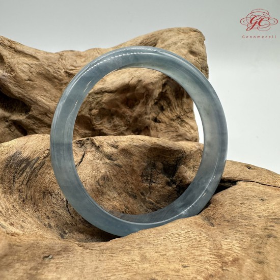 【肌容雪】天然緬甸A貨冰海藍翡翠正圈手鐲 編號562(鐲圍59.6mm#19號) 【肌容雪】天然緬甸A貨冰海藍翡翠正圈手鐲 編號562(鐲圍59.6mm#19號)