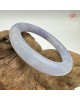 【肌容雪】天然緬甸A貨冰紫翡翠圓條手鐲 編號570(鐲圍54.7mm#17號) 【肌容雪】天然緬甸A貨冰紫翡翠圓條手鐲 編號570(鐲圍54.7mm#17號)