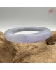 【肌容雪】天然緬甸A貨冰紫翡翠圓條手鐲 編號570(鐲圍54.7mm#17號) 【肌容雪】天然緬甸A貨冰紫翡翠圓條手鐲 編號570(鐲圍54.7mm#17號)
