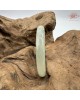 【肌容雪】天然緬甸A貨淡綠翡翠圓條手鐲 編號606(鐲圍54.0mm#17號)
