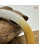 【肌容雪】天然緬甸A貨黃翡雙彩平安鐲 編號610(鐲圍57.3mm#18號) 【肌容雪】天然緬甸A貨黃翡雙彩平安鐲 編號610(鐲圍57.3mm#18號)