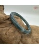 【肌容雪】天然緬甸A貨冰藍翡翠美人條手鐲 編號639(鐲圍56.0mm#17.5號) 【肌容雪】天然緬甸A貨冰藍翡翠美人條手鐲 編號639(鐲圍56.0mm#17.5號)