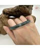 【肌容雪】天然緬甸A貨冰藍翡翠美人條手鐲 編號639(鐲圍56.0mm#17.5號) 【肌容雪】天然緬甸A貨冰藍翡翠美人條手鐲 編號639(鐲圍56.0mm#17.5號)