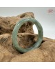 【肌容雪】緬甸天然A貨翡翠冰芹綠飄花平安鐲 編號748(鐲圍54.5mm#17號) 【肌容雪】緬甸天然A貨翡翠冰芹綠飄花平安鐲 編號748(鐲圍54.5mm#17號)