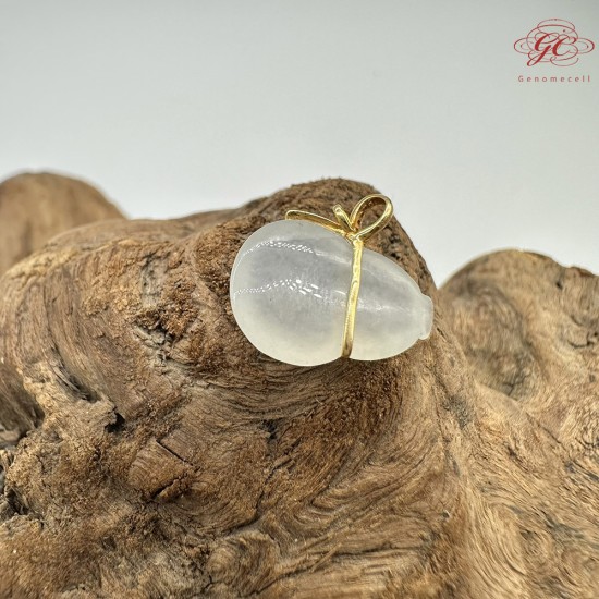 【肌容雪】天然緬甸A貨18K金翡翠葫蘆造型吊墜 編號749