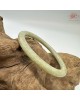【肌容雪】天然緬甸A貨翡翠蘋果綠美人條手鐲 編號842(鐲圍59.8mm#19號)