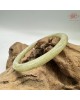 【肌容雪】天然緬甸A貨翡翠蘋果綠美人條手鐲 編號842(鐲圍59.8mm#19號)