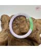 【肌容雪】天然緬甸A貨翡翠春彩貴妃鐲 編號844(鐲圍53.7mm#17號)