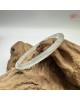 【肌容雪】天然緬甸A貨冰種翡翠貴妃鐲 編號849(鐲圍55.4mm#17.5號)