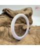 【肌容雪】天然緬甸A貨冰粉紫春彩帶撒金翡翠美人條手鐲 編號867(鐲圍54.6mm#17號) 【肌容雪】天然緬甸A貨冰粉紫春彩帶撒金翡翠美人條手鐲 編號867(鐲圍54.6mm#17號)