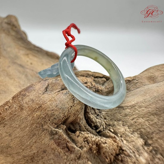 【肌容雪】天然緬甸A貨冰藍翡翠彌勒佛吊飾 編號923