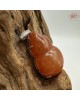 【肌容雪】天然緬甸A貨紅翡翠葫蘆造型吊墜 編號925