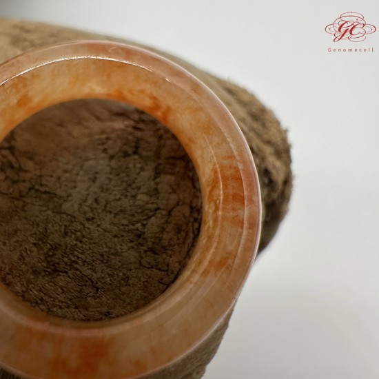 【肌容雪】天然緬甸翡翠A貨紅翡翠戒圈 編號987(戒圍16.5mm#11號)