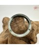 【肌容雪】天然美石冰墨雙輝平安鐲 編號B217(鐲圍57.6mm#18號)