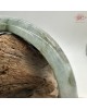 【肌容雪】天然美石冰墨雙輝平安鐲 編號B217(鐲圍57.6mm#18號)