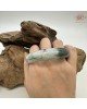 【肌容雪】天然美石冰墨雙輝平安鐲 編號B217(鐲圍57.6mm#18號)