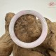 【肌容雪】天然美石紫夢雲翠圓條手鐲 編號B218(鐲圍56.3mm#17.5號)