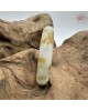 【肌容雪】天然美石黃白雙彩平安鐲 編號B219(鐲寬50.3mm#16號) 【肌容雪】天然美石黃白雙彩平安鐲 編號B219(鐲寬50.3mm#16號)