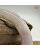 【肌容雪】天然美石粉紫三彩撒金圓條手鐲 編號B220(鐲圍55.4mm#17.5號) 【肌容雪】天然美石粉紫三彩撒金圓條手鐲 編號B220(鐲圍55.4mm#17.5號)