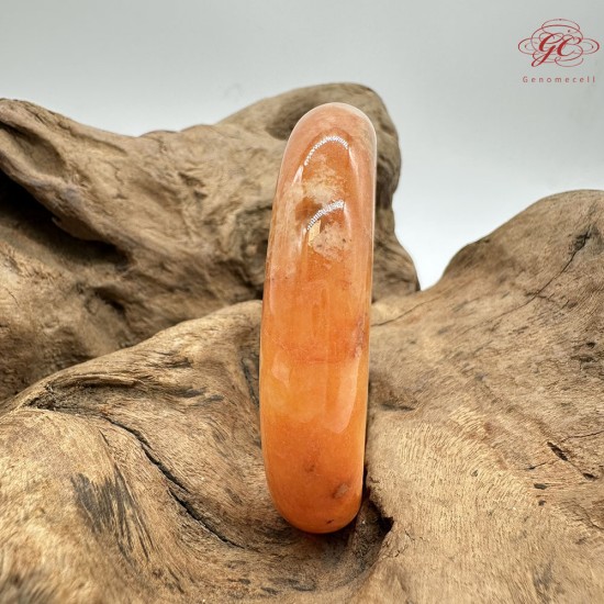 【肌容雪】天然美石赤焰流霞平安鐲 編號B221(鐲圍57.3mm#18號) 【肌容雪】天然美石赤焰流霞平安鐲 編號B221(鐲圍57.3mm#18號)