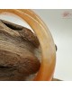【肌容雪】天然美石赤焰流霞平安鐲 編號B221(鐲圍57.3mm#18號) 【肌容雪】天然美石赤焰流霞平安鐲 編號B221(鐲圍57.3mm#18號)