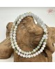 【肌容雪】天然美石花影流光多彩珠串 編號B222 【肌容雪】天然美石花影流光多彩珠串 編號B222