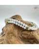 【肌容雪】天然美石花影流光多彩珠串 編號B222 【肌容雪】天然美石花影流光多彩珠串 編號B222