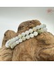 【肌容雪】天然美石花影流光多彩珠串 編號B222 【肌容雪】天然美石花影流光多彩珠串 編號B222