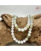 【肌容雪】天然美石花影流光多彩珠串 編號B222 【肌容雪】天然美石花影流光多彩珠串 編號B222