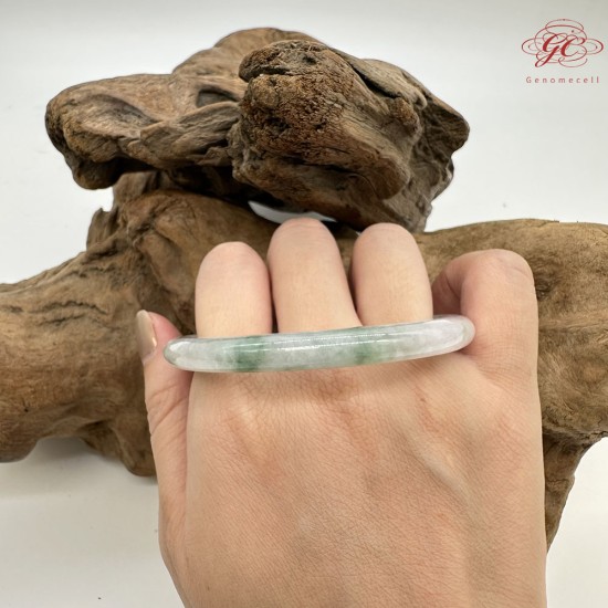 【肌容雪】天然美石春彩美人條手鐲 編號B224(鐲圍51.3mm#16號) 【肌容雪】天然美石春彩美人條手鐲 編號B224(鐲圍51.3mm#16號)