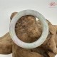 【肌容雪】天然美石春彩飄花圓條手鐲 編號B225(鐲圍55.6mm#17.5號)