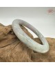 【肌容雪】天然美石春彩飄花圓條手鐲 編號B225(鐲圍55.6mm#17.5號) 【肌容雪】天然美石春彩飄花圓條手鐲 編號B225(鐲圍55.6mm#17.5號)