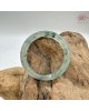 【肌容雪】天然非洲翠-冰雪飄花翠鐲 編號F01(鐲圍55.7mm#17.5號) 【肌容雪】天然非洲翠-冰雪飄花翠鐲 編號F01(鐲圍55.7mm#17.5號)