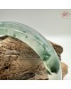 【肌容雪】天然非洲翠-冰雪飄花翠鐲 編號F01(鐲圍55.7mm#17.5號) 【肌容雪】天然非洲翠-冰雪飄花翠鐲 編號F01(鐲圍55.7mm#17.5號)